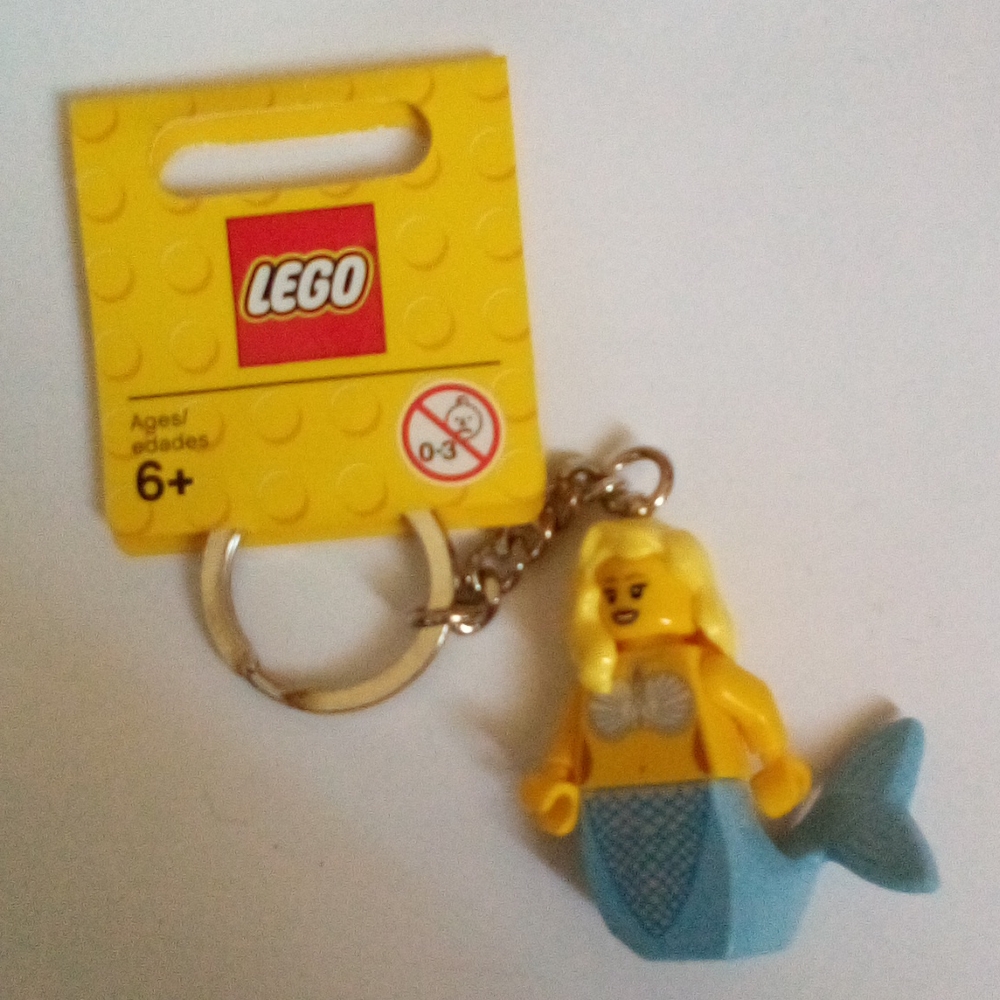 Lego Mermaid Keyring